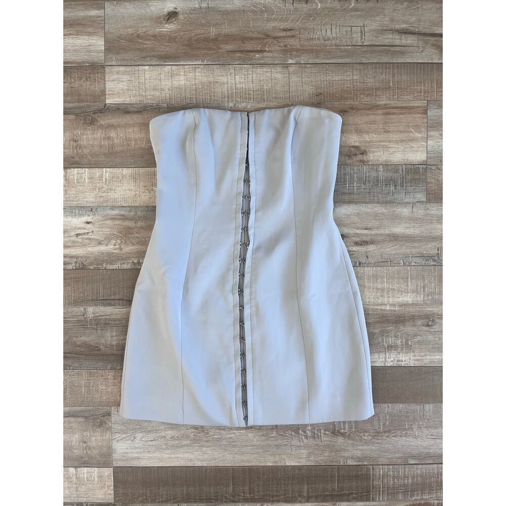 Meshki Ornella Hook and Eye Bodycon Mini Dress Size S - Picture 3 of 7